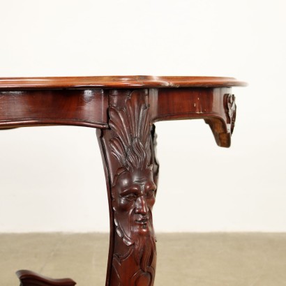 Table Umbertino Mahogany Italy XIX Century