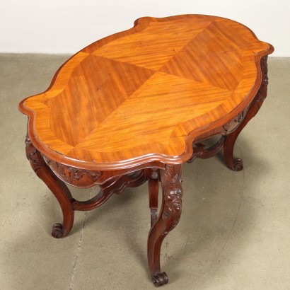 Table Umbertino Mahogany Italy XIX Century