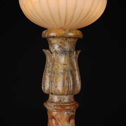 Stehlampe Marmor Italien XX Jhd