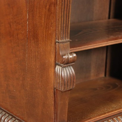 Pair of Small Mahogany Bookcases Italy XIX Century