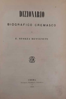 Dizionario biografico cremasco