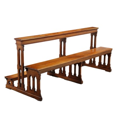 Bench Walnut Italy XIX Century