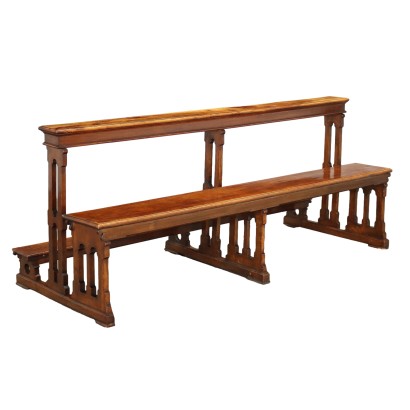 Bench Walnut Italy XX Century