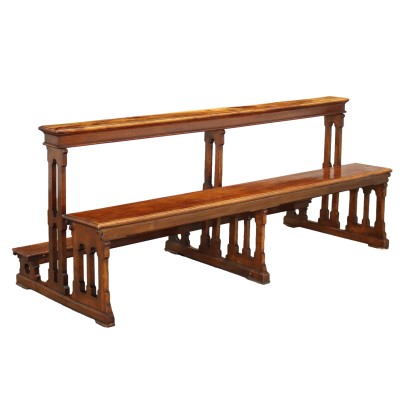 Bench Walnut Italy XX Century