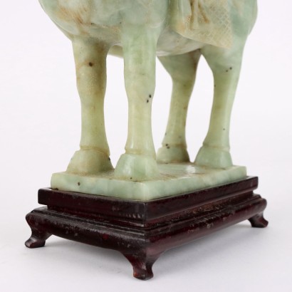 Pferdeskulptur Steatit China XX Jhd