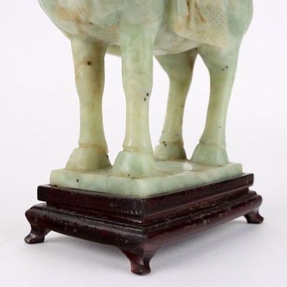 Horse Sculpture Steatite China XX Century