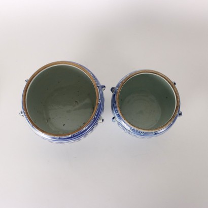 Paar Porzellanbehälter China 1910-1920