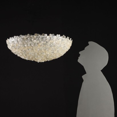 modernariato, modernariato di design, lampadario, lampadario modernariato, lampadario di modernariato, lampadario italiano, lampadario vintage, lampadario anni '60, lampadario design anni 60,Lampada Anni 60