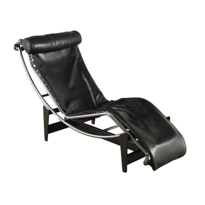 Cassina Chaise-Longue \'LC4\' Le Corbusier Leder Italien 1980er