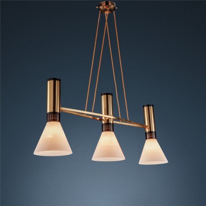 modernariato, modernariato di design, lampadario, lampadario modernariato, lampadario di modernariato, lampadario italiano, lampadario vintage, lampadario anni '60, lampadario design anni 60,Lampada Stilnovo Anni 60