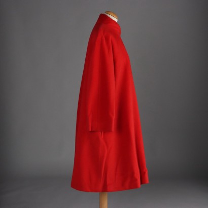 Cappotto Vintage Rosso Les Copains