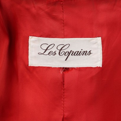 Vintage Coat Les Copains Wool Size 14 Italy 1990s