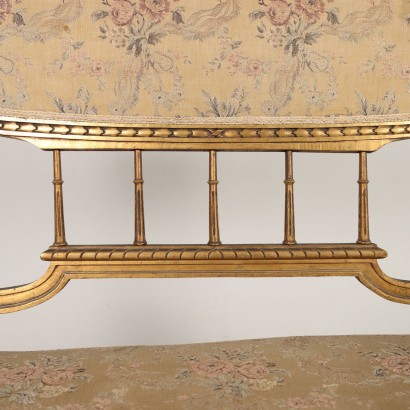 Sofa Im Neoklassischen Stil Holz Italien XX Jhd