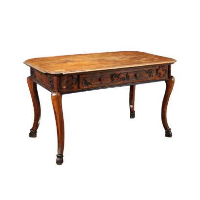 Writing Desk Baroque Maple Italy XVIII Century