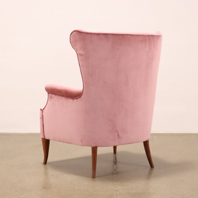 Armchair Velvet Italy 1950s