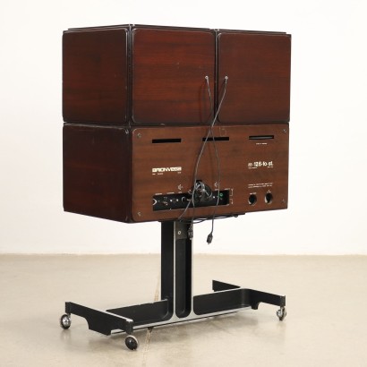 Briovega RR126 Radiophonograph Wood Italy 1970s