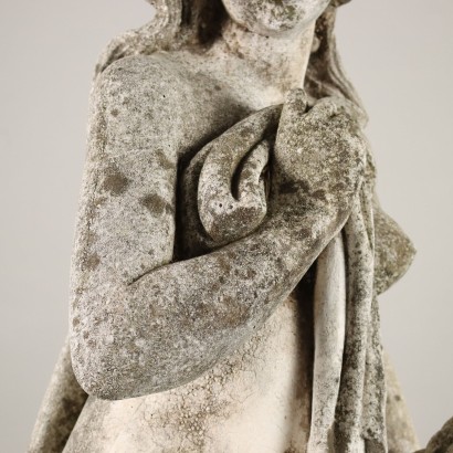 Sculpture The Allegory of Winter Grit Italy XX Century