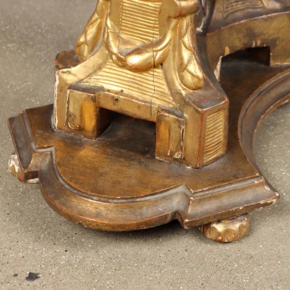 Coffee Table Gilded Wood Italy XX Century