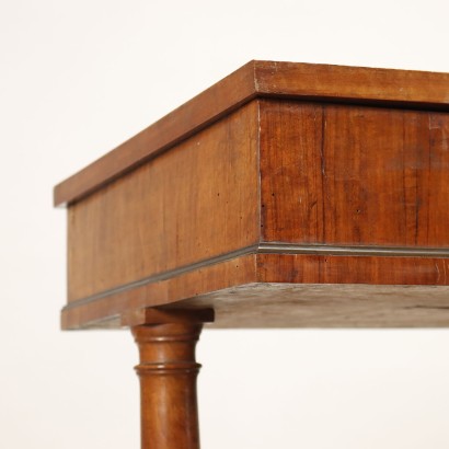 Working Table Charles X Walnut Italy XIX Century