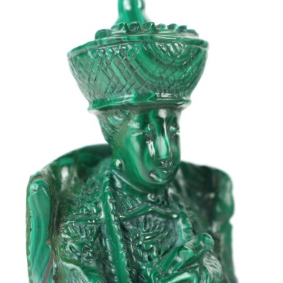 antiquariato, scultura, antiquariato scultura, scultura antica, scultura antica italiana, scultura di antiquariato, scultura neoclassico, scultura del 800,Figura Orientale in Malachite