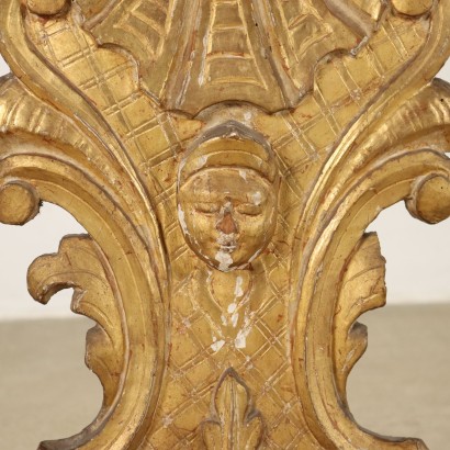 Console Baroque Gilded Wood Itally XVIII Century