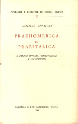 Praehomerica et Praeitalica