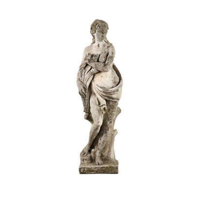 Sculpture Allegorie de l'Été Grès Italie XXe Siècle