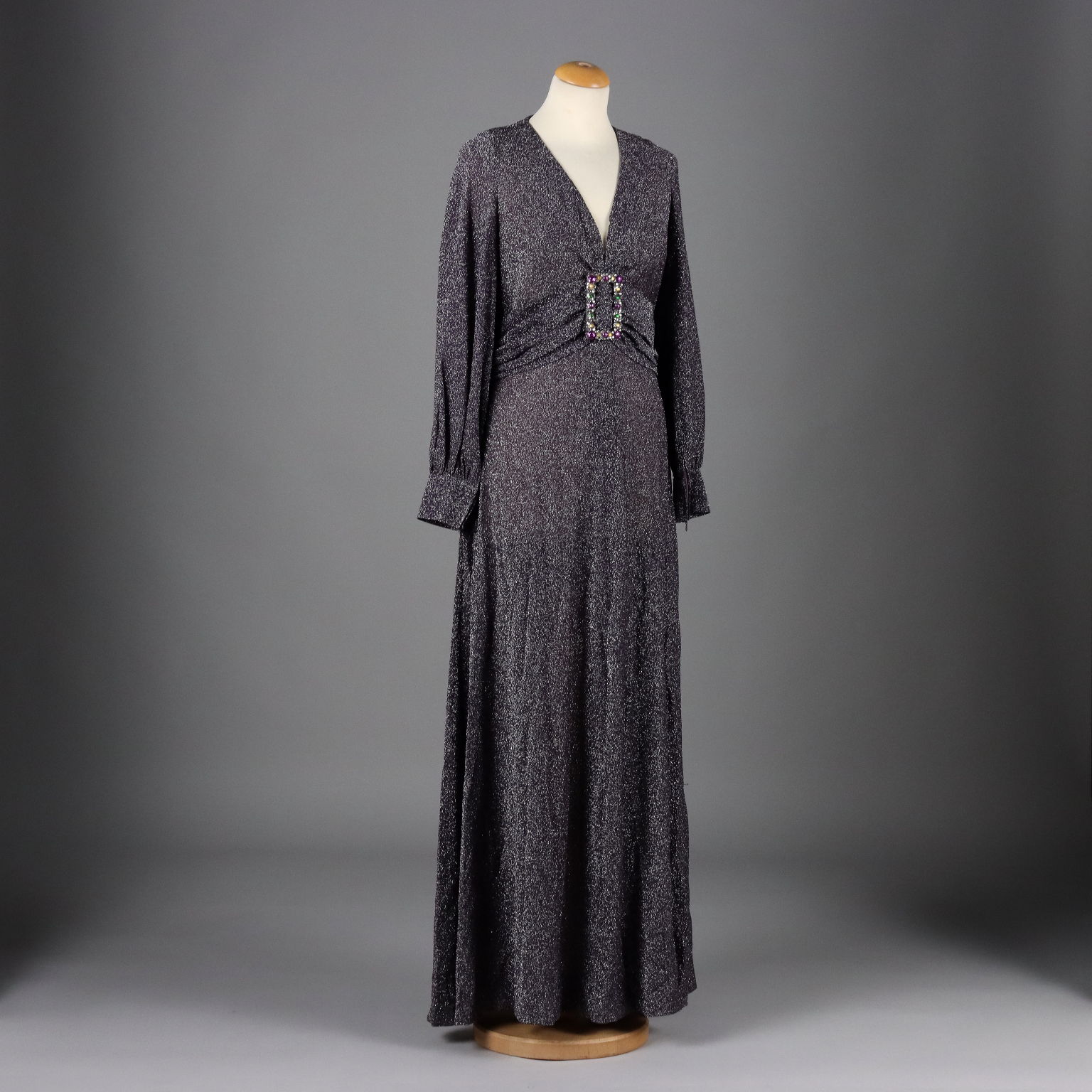 Abito da Sera Vintage in lam Abbigliamento Vintage