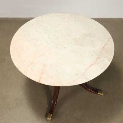 Round Table Walnut Italy XX Century