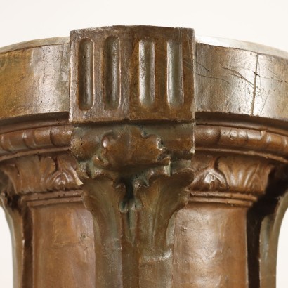 Column Classic Style Terracotta Italy XIX Century