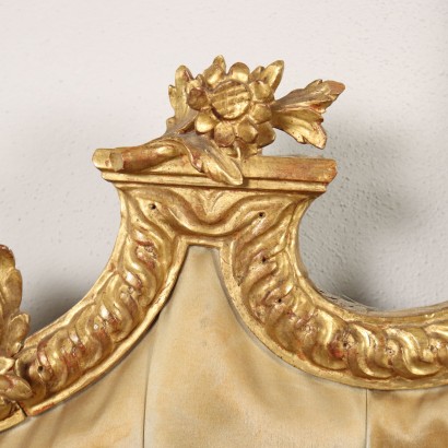 Headboard Neoclassical Style Gilded Wood Italy XX Century