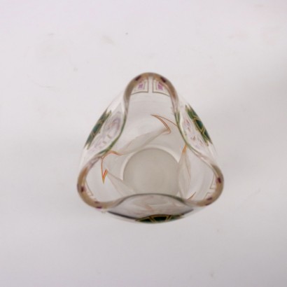 Paar Vasen Art Nouveau Stil Glas Europa XIX-XX Jhd