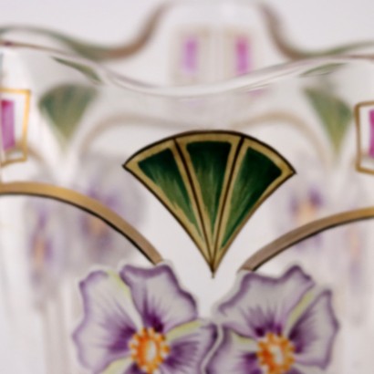 Paire de Vases en Style Art Nouveau Verre Europe XIXe-XXe Siècle