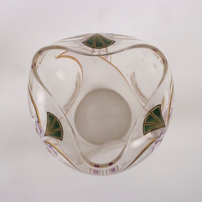 Paire de Vases en Style Art Nouveau Verre Europe XIXe-XXe Siècle