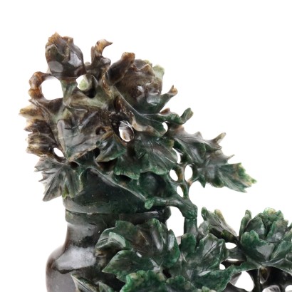 Sculpture Green Jasper China XX Century