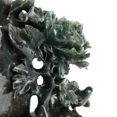 Sculpture Green Jasper China XX Century