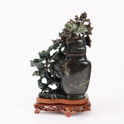 Sculpture Green Jasper China XX Century