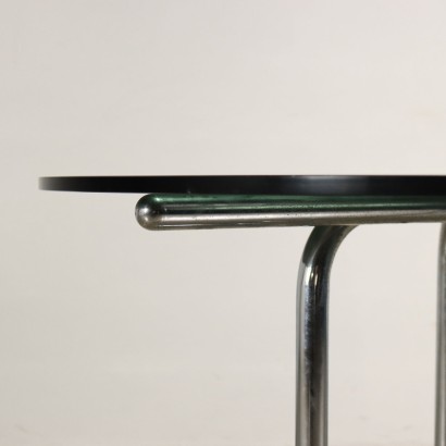 Table Verre Fumé Italie Années 1960-1970