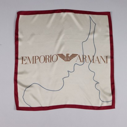 Second Hand Scarf by Emporio Armani Silk Italy