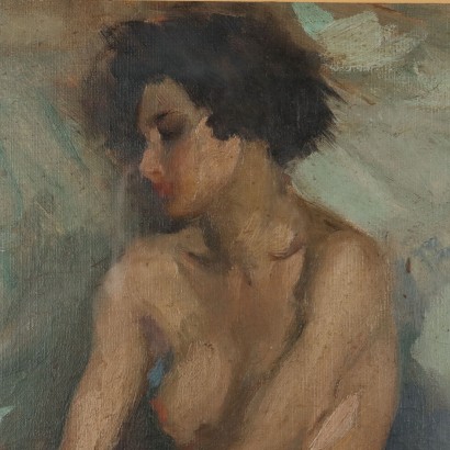 Dipinto con Nudo Femminile