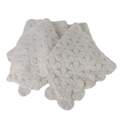 Nappe Crochet Coton Italie XXe Siècle