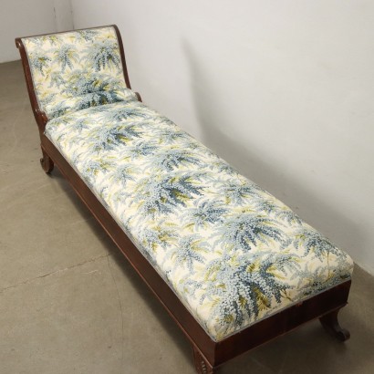 Daybed Restoration Walnut Italy XIX Century