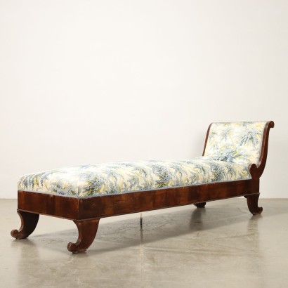 Daybed Restoration Walnut Italy XIX Century