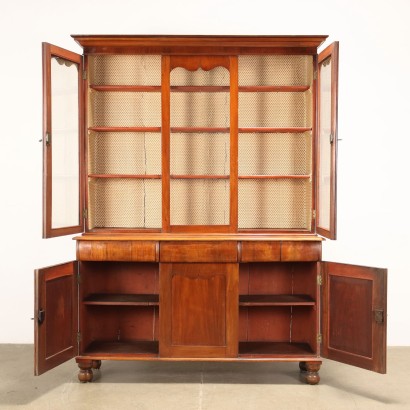 Bookcase Mahogany Austro-Hungarian Empire XIX Century