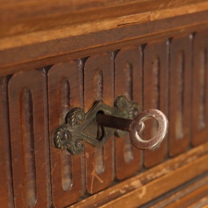 Chest of Drawers Neo-Renaissance Style Walnut Italy XX Century