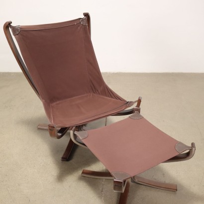 Fauteuil Poltrona Frau Viking Cuir Italie Années 1980