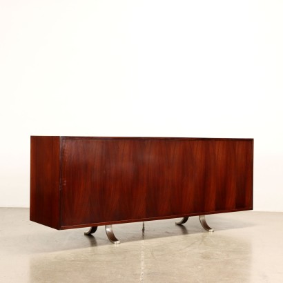 Sideboard S. Mazza Attr. Exotisches Holz Italien 1960er