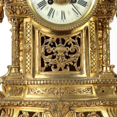 Orologio da Tavolo in Bronzo Dorato