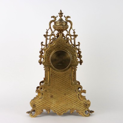 Orologio da Tavolo in Bronzo Dorato