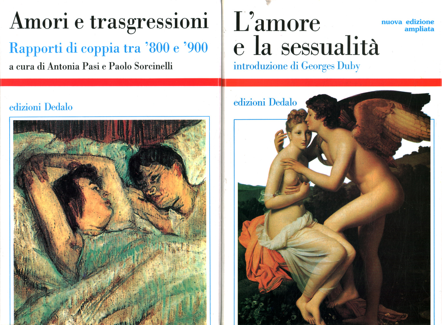 Amour sexualité, transgressions (2 V